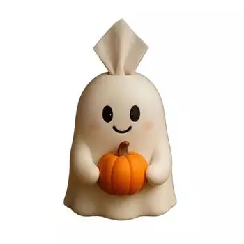 1/2 шт. Хэллоуин Тыква Держатель для салфеток Большая вместимость Универсальный Жуткий стиль Диспенсер для салфеток для ванной комнаты кухни D