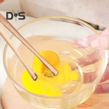 1/2 шт. Инструмент для удаления яичной мембраны, компактный инструмент для удаления фрагментов яичной скорлупы, устройство для удаления шелухи и крекеров, кухонная утварь для поваров и пекарей 1pc синий