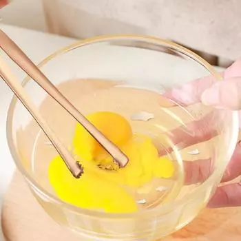 1/2 шт. Инструмент для удаления яичной мембраны, компактный инструмент для удаления фрагментов яичной скорлупы, устройство для удаления шелухи и крекеров, кухонная утварь для поваров и пекарей 1pc розы красного