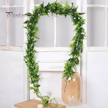 1/2 шт. искусственная гирлянда из эвкалипта, растения, зелень, лозы для декора свадебного фона. Реалистичные листья из прочного пластика длиной 178 см. Винтажный деревенский 1pc