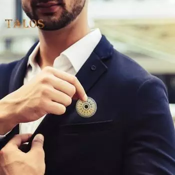 1/2 шт. карманная измерительная линейка для монет, сверхпрочная имперская метрическая шкала, измерительный диск, портативный дорожный точный металлический измерительный инструмент 1pc