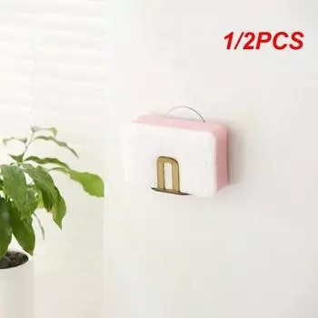 1/2 шт. клейкая сушилка для слива, подставка для раковины, держатель, органайзер, настенные крючки для кухни, простые пластиковые кухонные органайзеры для хранения