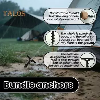 1/2 шт колышки для палатки гвозди для земли высокая устойчивость антикоррозийные простая установка ветрозащитные наружные колышки для кемпинга 1pc