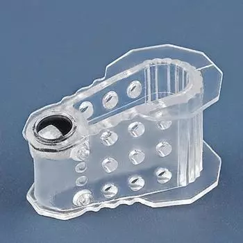 1/2 шт. корректор, разделитель пальцев, коррекция большого пальца, выпрямитель для ног, инструмент для ухода за ногами 1PC белый