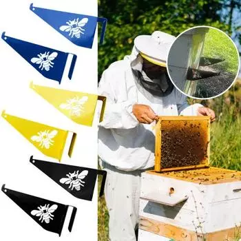 1/2 шт. кронштейн для осмотра улья, держатель рамки для улья, рамка для улья из нержавеющей стали, подставка для пчелиного улья, коробки для пчел и стартовый комплект для пчеловодства 1pc чёрный