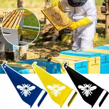 1/2 шт. кронштейн для осмотра улья, держатель рамки для улья, рамка для улья из нержавеющей стали, подставка для пчелиного улья, коробки для пчел и стартовый комплект для пчеловодства 1pc чёрный