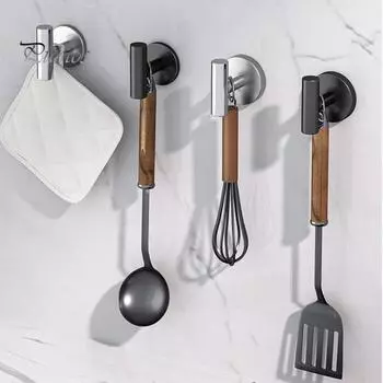 1/2 шт. крючки из нержавеющей стали, вешалки для одежды, прочные, выдерживающие нагрузку, не требующие сверления, для душа, ванной комнаты, крючки для полотенец 2pcs серебряный