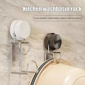 1/2 шт. крючки на присосках прочная конструкция простая установка настенное крепление для ванной комнаты крючки для душа полки для хранения раковины 1pc