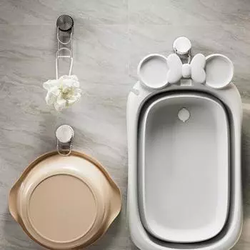 1/2 шт. крючки на присосках прочная конструкция простая установка настенное крепление для ванной комнаты крючки для душа полки для хранения раковины 1pc