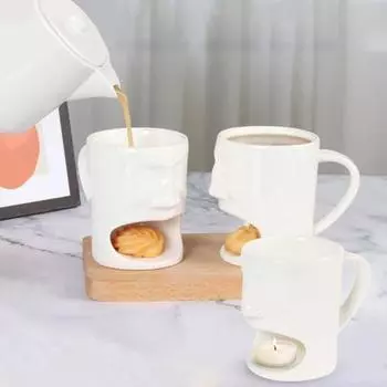 1/2 шт. кружки для шоколадного фондю 200 мл керамическая кофейная чашка с вилками кружки для плавления шоколада 1pc