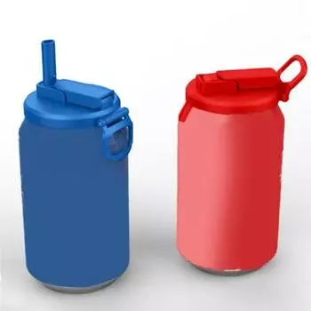 1/2 шт. Крышка для банки с газировкой, многоразовая, без бисфенола А, крышка для стандартных банок с газировкой, пивная сельтерская банка, 4 цвета, герметичная крышка для банки с газировкой для пикников на открытом воздухе 1pc красный