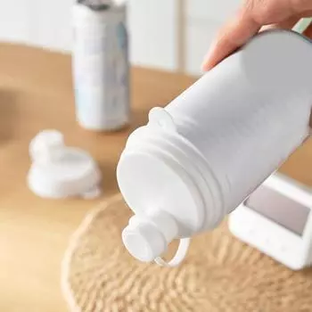 1/2 шт. Крышки для банок с газировкой с трубочкой Крышка для банки с газировкой Многоразовая крышка для стакана для питья без бисфенола А Крышки для банок с газировкой, колой, пивом 1pc белый