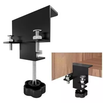 1/2 шт. Металлические шкафы, приспособления для крепления оборудования, регулируемая конструкция, легкий портативный универсальный шкаф для крепления оборудования 1pc серебряный