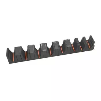 1/2 шт. Модульный органайзер для отверток, 8-слотовый, прочный, съемный, нескользящий, ящик для инструментов, полка для инструментов, держатель для гаечного ключа, отвертки, молотка, плоскогубцев 1pc серый