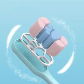 1/2 шт., мультяшный кошачий коготь, очень мягкая щетина, зубная щетка для пары, взрослая, мягкая зубная щетка, семейный набор