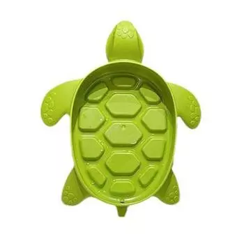 1/2 шт. Мыльница в виде черепахи, материал ПП, держатель для мыла, для душа, ванной комнаты, кухни, противоскользящий поддон для мыла, домашний декор 1pc