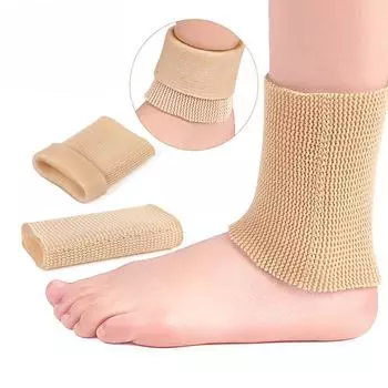 1/2 шт., нарукавники на щиколотке, силиконовый гель, увлажняющие пяточные носки для спа, пятка для кормления, трещины, защита от сухости, защита от трещин