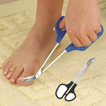 1/2 шт. ножницы и кусачки для ногтей с длинной ручкой для толстых ногтей 1 PCS