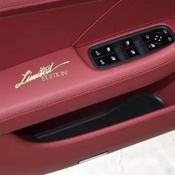 1/2 шт. Ограниченная серия наклеек на автомобиль 3D золотая эмблема на кузов металлическая наклейка наклейка автомобильные аксессуары наклейки на мотоциклы 1PC серебряный