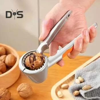 1/2 шт. орехокол, сверхмощный орехокол с нескользящей ручкой, ореховые плоскогубцы, зажим, инструмент для домашней кухни 1pc