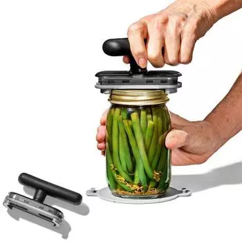 1/2 шт. Открывалка для банок для пожилых людей, прочная открывалка для бутылок, захваты для банок, приспособление для снятия крышек, инструмент для экономии труда 1pc