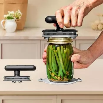 1/2 шт. Открывалка для банок для пожилых людей, прочная открывалка для бутылок, захваты для банок, приспособление для снятия крышек, инструмент для экономии труда 1pc