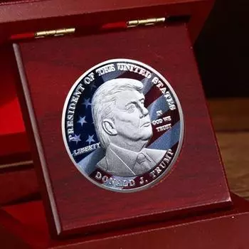 1/2 шт. памятная монета уникальная памятная монета изысканного качества изготовления для украшения дома золотистый