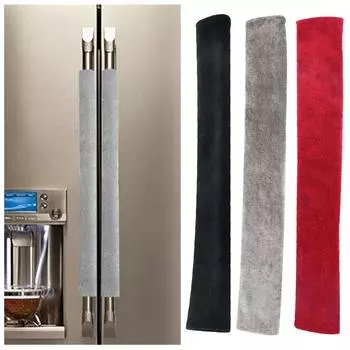 1/2 шт. Перчатки для кухонной техники, универсальные чехлы для дверных ручек холодильников, декоративные защитные чехлы ручной работы для холодильников, духовок, посудомоечных машин