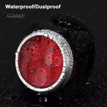 1/2 шт. перезаряжаемый задний фонарь для велосипеда с ремешком 40 люмен сверхяркий водонепроницаемый MTB шоссейный горный велосипед ночной езды велосипед предупреждение безопасности светодиодный задний белый