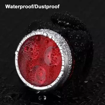 1/2 шт. перезаряжаемый задний фонарь для велосипеда с ремешком 40 люмен сверхяркий водонепроницаемый MTB шоссейный горный велосипед ночной езды велосипед предупреждение безопасности светодиодный белый