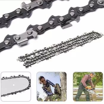 1/2 шт. пильная цепь 20 дюймов 76DL острая сверхпрочная сплавная ножовочная цепь электрическая пила аксессуары для садоводства деревообработки