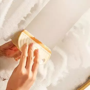 1-2 шт. Плитка Стекло Протирка Ванная Окна Чистка Инструменты Кухня Зеркало Скребок Принадлежности Бытовые Принадлежности Товары Дом жёлтый