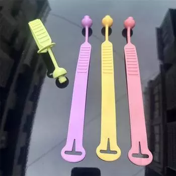 1/2 шт. Подъемник для крышки унитаза силиконовый нескользящий регулируемый избегайте прикосновения к крышке унитаза кольцо для сиденья ручка открыватель аксессуары для ванной комнаты 1pcs