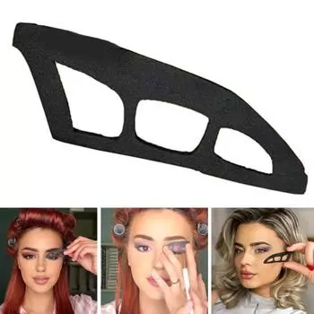 1/2 шт. Помощник для макияжа глаз, женский инструмент для теней для век, шаблон для подводки глаз, трафарет для подводки глаз, инструмент для нанесения теней для век 1pc