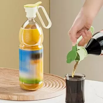1/2 шт., пробка для бутылки, герметичная крышка для бутылки с напитком с ручкой, портативная крышка для бутылки с маслом, многоразовая герметичная пробка для бутылки