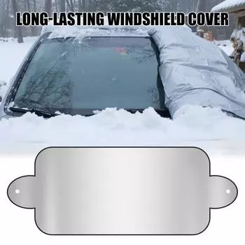 1/2 шт., противоугонный ветрозащитный солнцезащитный козырек, водонепроницаемый, защита от замерзания для автомобилей, внедорожников, грузовиков, защита от сильного снега и льда с присосками 1pc