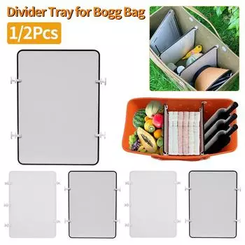 1/2 шт. Разделительный лоток для аксессуаров Bogg Bag, разделяющий влажное и сухое пространство, разделяющий инструмент для хранения перегородок для пляжной сумки Bogg