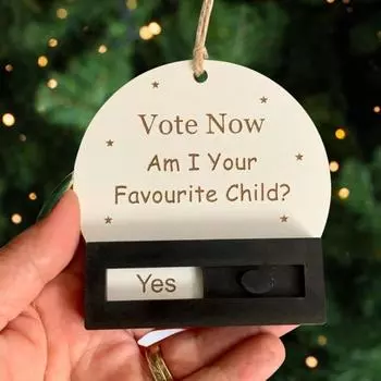 1/2 шт. Раздвижные весы шутка рождественское украшение забавное деревянное раздвижное рождественское безделушка рождественская елка подвесное украшение 1pc