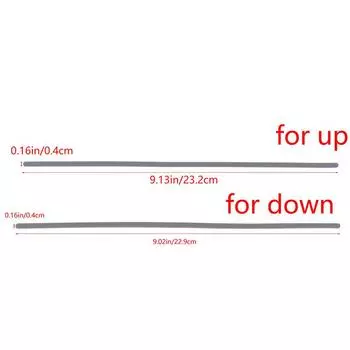 1/2 шт. резиновая полоска для нижней части корпуса ноутбука, накладка для ног для HP Elitebook X360 830 G5 G6, нескользящие бамперные ножки, полоски, инструменты для ноутбука