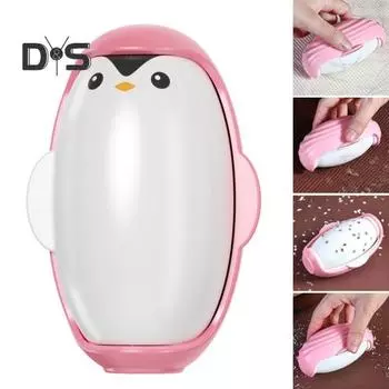 1/2 шт., роликовый шарик для удаления ворса в форме пингвина, многоразовый, компактный, удобный для путешествий, мощный инструмент для удаления волос I