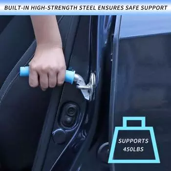 1/2 шт., ручка для помощи в двери автомобиля для пожилых людей, нескользящая, переносная, ручка для помощи в передвижении сидя и стоя, ручка-защелка для двери автомобиля для пожилых людей, подарок 1pc зелёный