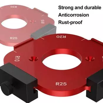 1/2 шт. Шаблоны для фрезерования угловых радиусов R10 R15 R20 R25 R30 R35 R40 A