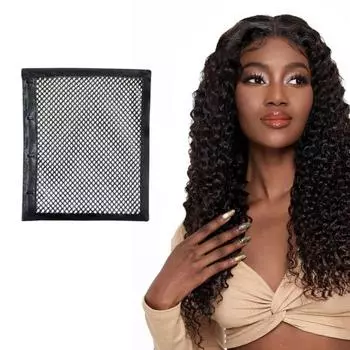 1/2 шт., шапка для сушки вьющихся волос с замком и замком, дышащая женская длинная толстая афро-носилка для вьющихся волос, быстросохнущая сетка, сетчатый чепчик 13Inch 2pcs