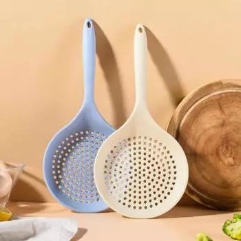 1/2 шт. силиконовый пищевой сито ложка дренажный гаджет креативный кулинарный шпатель большой дуршлаг суповое сито бытовой кухонный инструмент