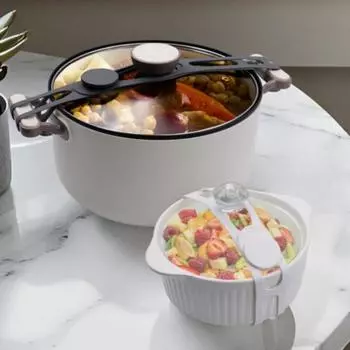 1/2 шт. силиконовый ремешок для крышки мультиварки, многоразовая кастрюля, коробка для бенто, защелка, шнуры для коврика для йоги, шнуры для штор, органайзер с самоблокировкой и силиконовым хомутом чёрный