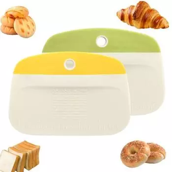 1/2 шт. скребок для чаши, скребок для теста, хлеба, резак для теста, кухонный скребок для еды, для выпечки, приготовления кондитерских изделий, торта, универсальный инструмент