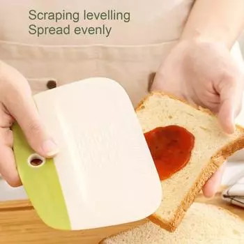 1/2 шт., скребок для чаши, скребок для теста, хлеба, резак для теста, кухонный скребок для еды, для выпечки, приготовления кондитерских изделий, торта жёлтый