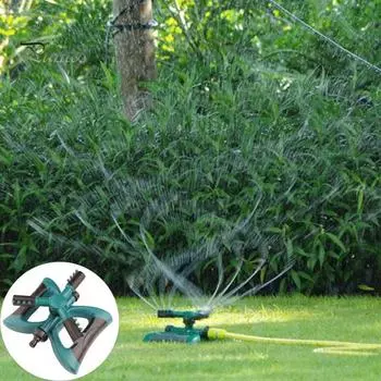 1/2 шт. спринклер для газона герметичный 3-рычажный дизайн, вращающаяся на 360 градусов ирригационная система, универсальная простая установка, регулируемый спринклер для воды 1pc