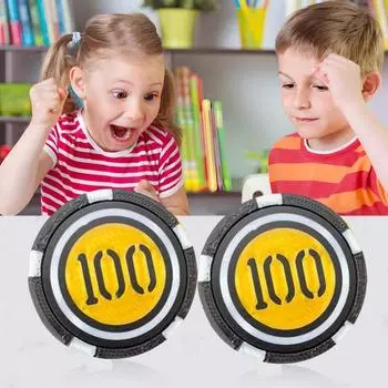 1/2 шт. стек фишек магнитный слайдер снятие стресса тревожности дети подростки взрослые магнитный тактильный монета кончик пальца слайдер карман EDC сенсорная игрушка B