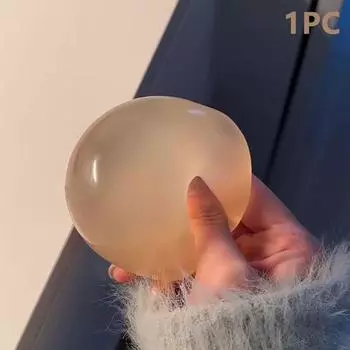 1/2 шт., стрессоустойчивый мяч для снятия стресса, кокосовое масло, мяч, медленный отскок, игрушки для детей и взрослых, подарок, снятие стресса